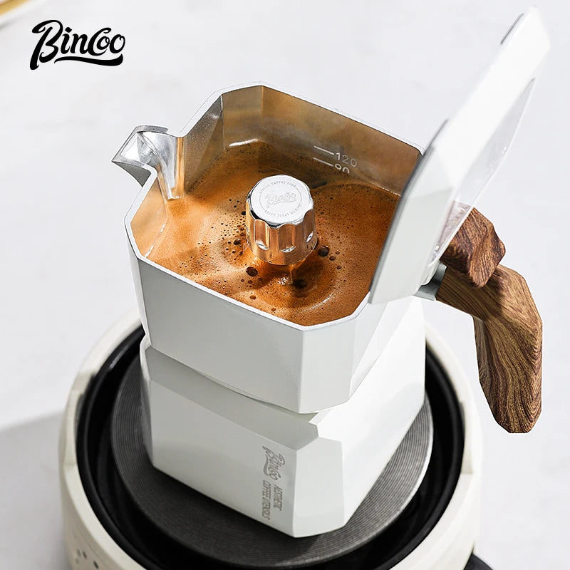 Bincoo Panda Mini Rubik’s Cube Double-Valve Moka Pot