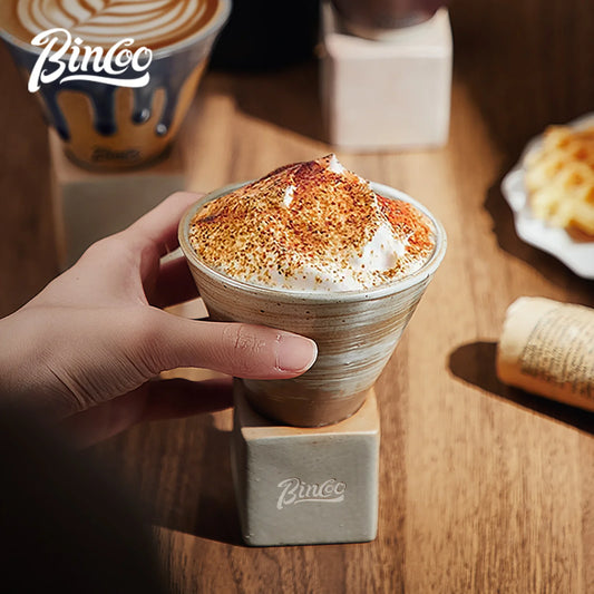 1PC Japanese Style Retro Ceramic Coffee Cup