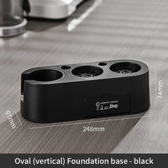 BINCOO Espresso Tamping Base 51-58mm Adjustable Portafilter Holder Distributor Stand