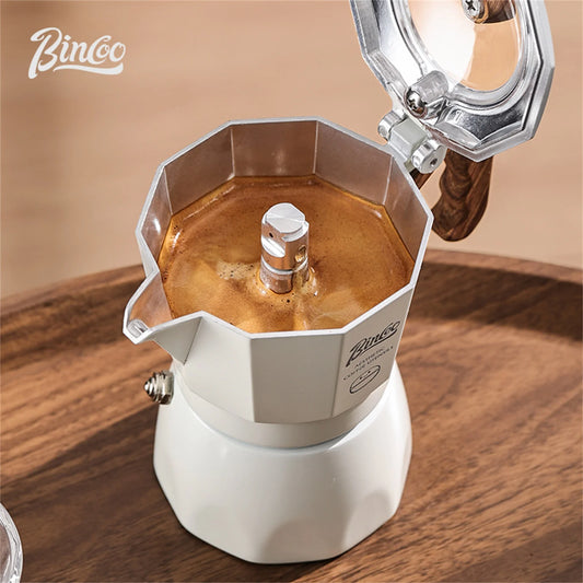 Bincoo Double-Valve Mocha Pot for 2 Persons