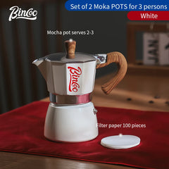 Bincoo Single-Valve Stovetop Moka Pot