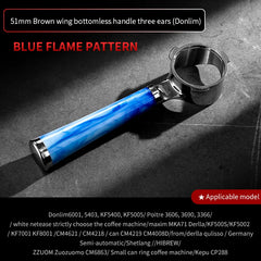 58mm 2-Ear Bottomless Portafilter, Stainless Steel