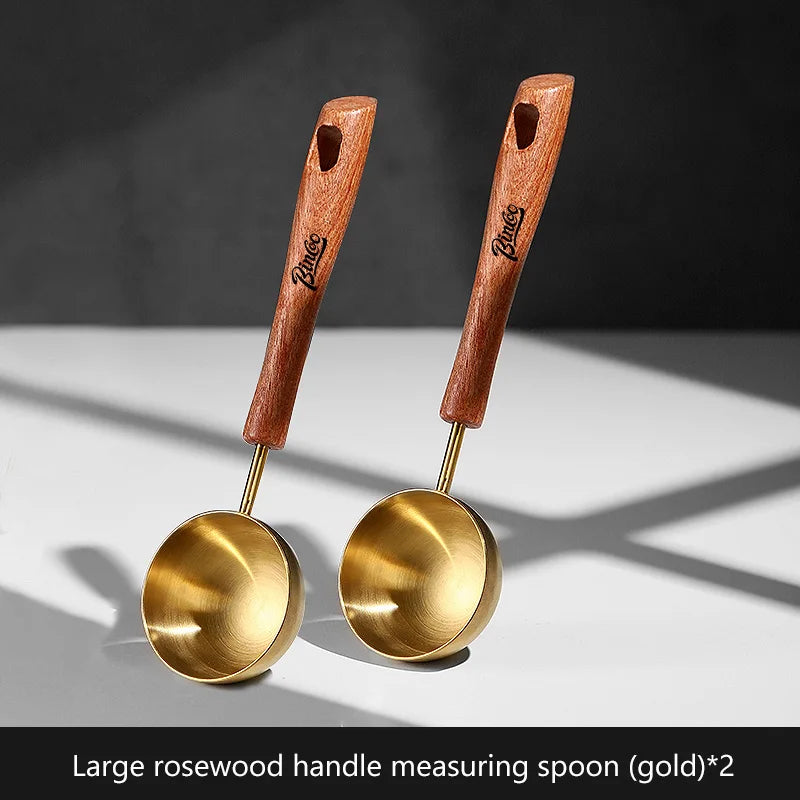 Rosewood 304 Stainless Steel Long-Handle Coffee Spoon