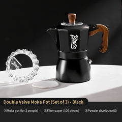 Bincoo Double-Valve Moka Pot