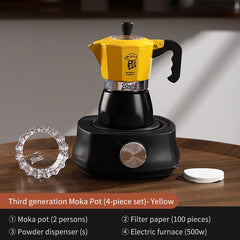 Bincoo Double-Valve Moka Pot - MAny Colors