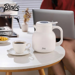 1000ml 316 Stainless Steel Thermal Coffee Pot with Temperature Display