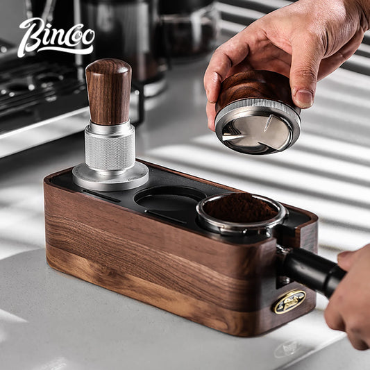 51/58mm 30lb Coffee Tamper & Distributor with Tamping Base