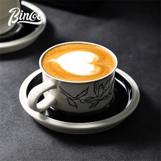 Style Hand-painted Ceramic Coffee Cup