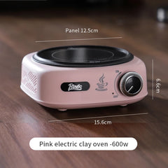 Electric Ceramic Stove, Mocha Pot, Household Coffee Pot, Heating Base, Universal 220V 600W