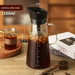 BINCOO Cold Brew Coffee Maker with Removable Stainless Steel Filter