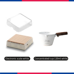 Bincoo 120mL Stainless Steel Espresso Measuring Cup with Scale