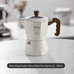 Bincoo Double-Valve Mocha Pot for 2 Persons