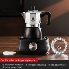 Bincoo Double-Valve Moka Pot 2pcs