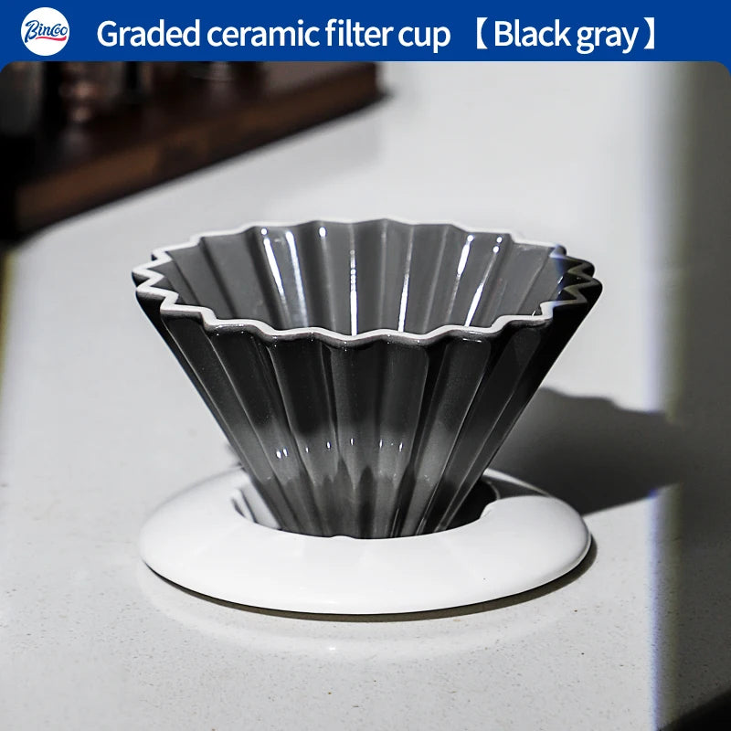 BINCOO Reusable Ceramic Coffee Dripper