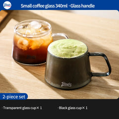 BINCOO 340ML Transparent Heat-resistant Espresso Cup