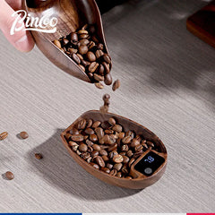 Bincoo Intelligent Coffee Scale (0.1g Precision, Rechargeable, Bean Plate)