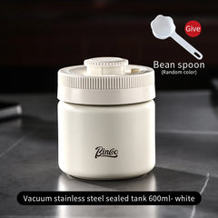 Bincoo Stainless Steel Vacuum Sealed Coffee Canister