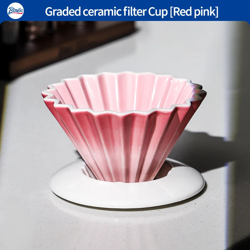 BINCOO Reusable Ceramic Coffee Dripper