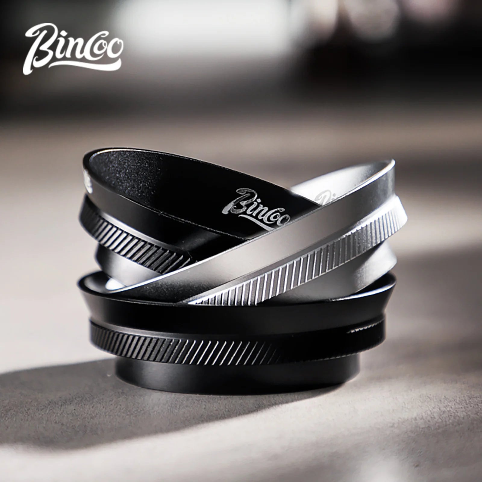 Bincoo 51/58mm Magnetic Espresso Dosing Ring Portafilter Funnel