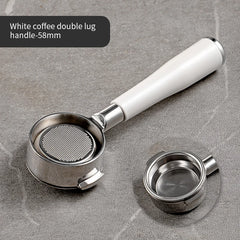 58mm 2-Ear Bottomless Portafilter with Filter Basket