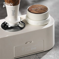 BINCOO Espresso Tamping Base 51-58mm Adjustable Portafilter Holder Distributor Stand