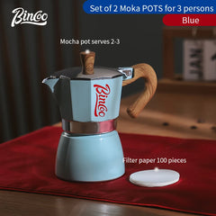 Bincoo Single-Valve Stovetop Moka Pot