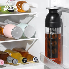 BINCOO 600ml Cold Brew Coffee Bottle and Extraction Cup