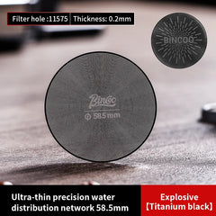 Ultra thin Precision Stainless Steel Sintered Filter for 51-58.5mm Portafilter