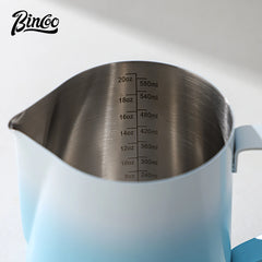 350/600ML Milk Frothing Pitcher – 304 Stainless Steel Latte Jug with Precision Scale