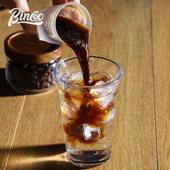 BINCOO 50ml Espresso Glass Measuring Cup – Clear Shot Glass for Coffee & Milk Frothing