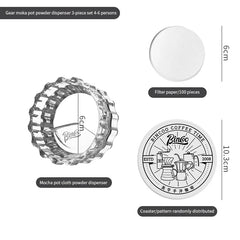 Bincoo Moka Pot Powder Distributor