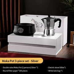 Bincoo Coffee Moka Pot Gift Box Double-Valve Espresso Maker