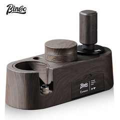 Bincoo 51/58mm Italian Coffee Tamper Station with Storage Board, Bar Mat, and Powder Distributor