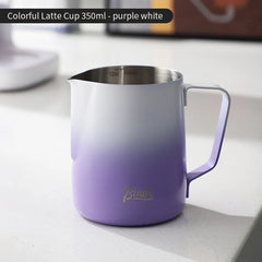 350/600ML Milk Frothing Pitcher – 304 Stainless Steel Latte Jug with Precision Scale