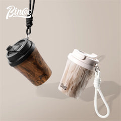 Bincoo 500ml Wood Thermal Cup
