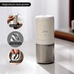 Electric Coffee Grinder 800mAh Conical Burr Adjustable