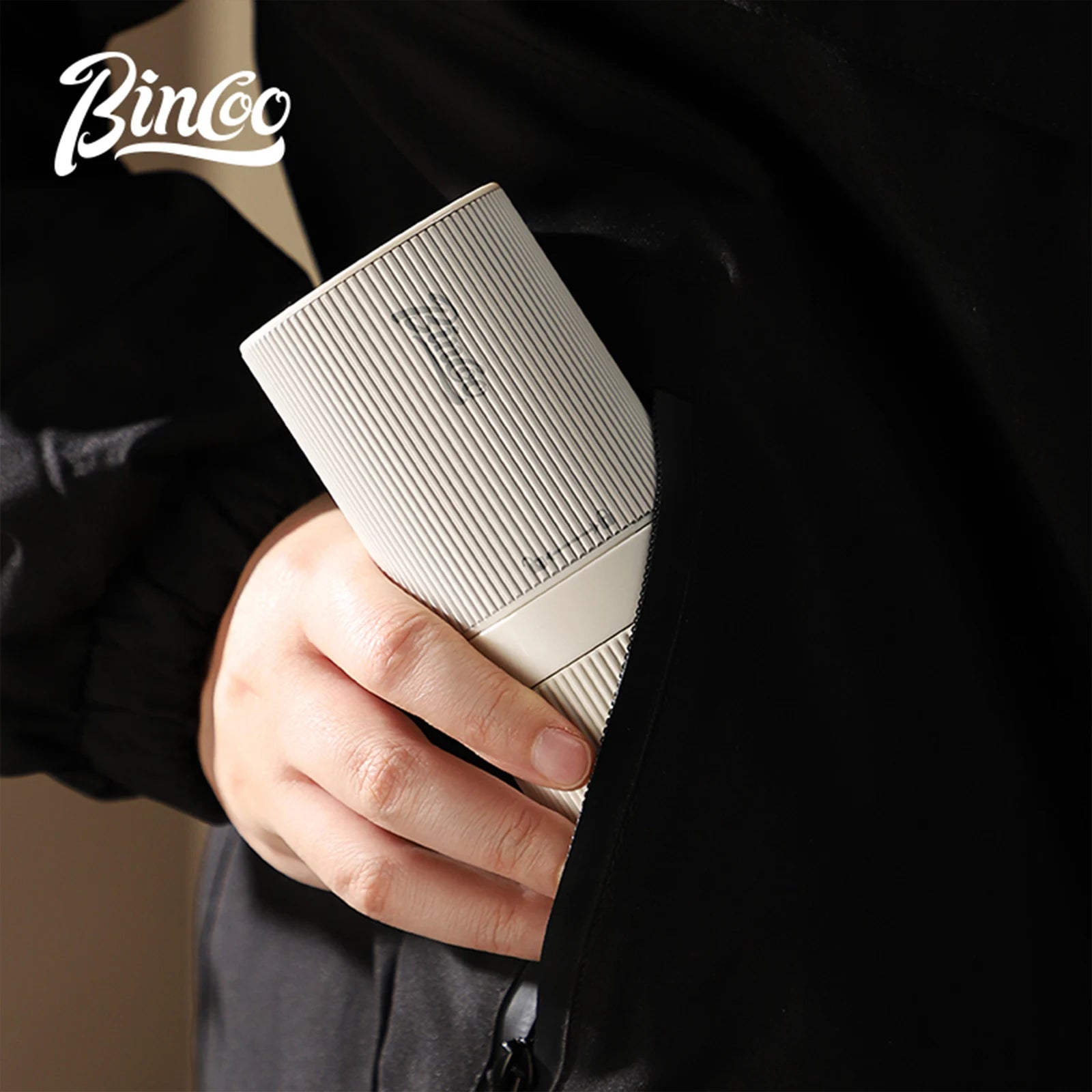 Bincoo Portable USB Electric Coffee Grinder Adjustable Rechargeable