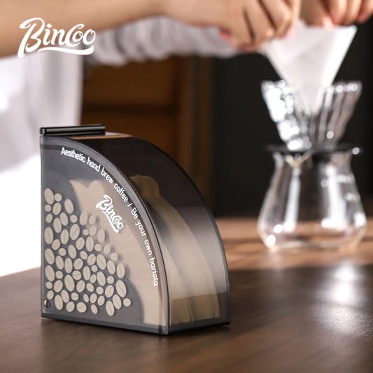 BINCOO Dustproof Coffee Filter Paper Organizer