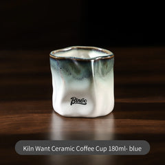 Bincoo Ceramic Art Latte Espresso Mug for Cappuccino & Tea