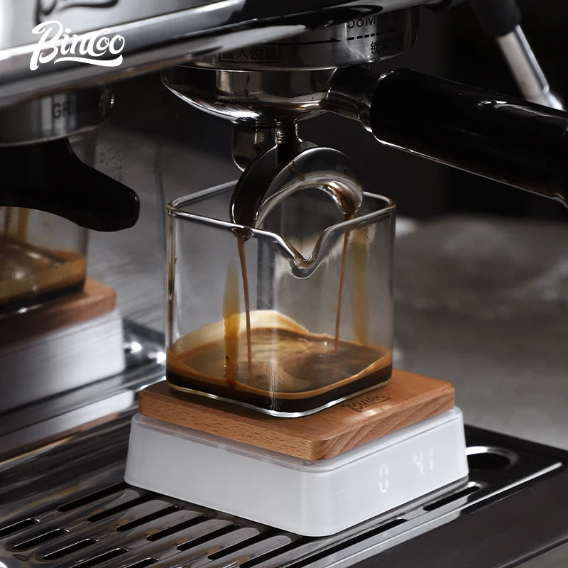 LED Digital Coffee Scale with Timer (2kg/0.1g, Oz/ml/g)