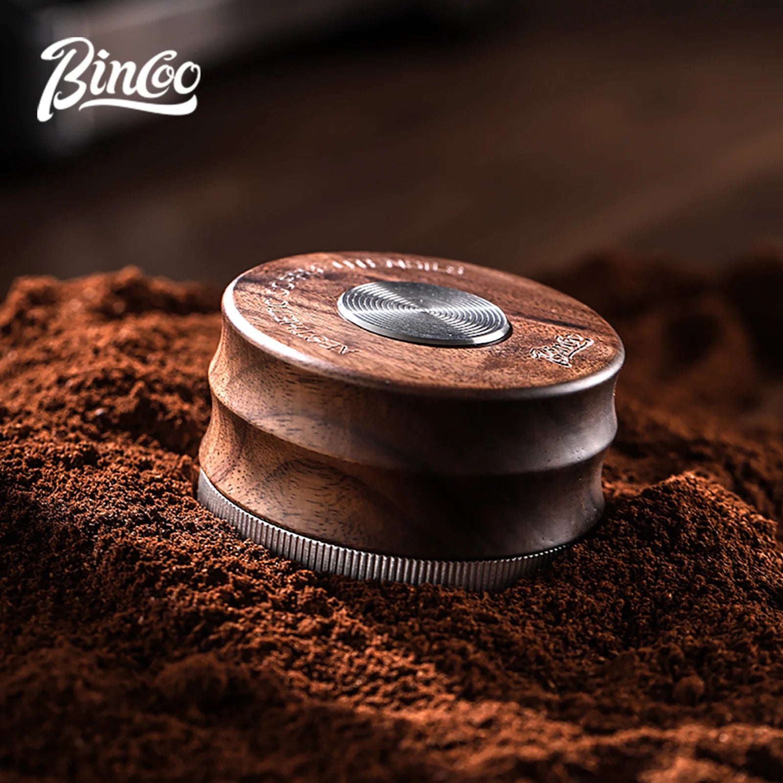 51/58mm 30lb Coffee Tamper & Distributor with Tamping Base