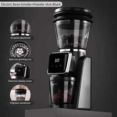 Bincoo Automatic Burr Mill Electric Coffee Grinder with Digital Display