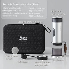 Bincoo Portable Electric Espresso Coffee Maker Wireless Heating