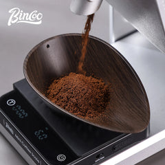 Bincoo Walnut Coffee Bean Dosing Tray