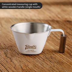 100ml Stainless Steel Espresso Measuring Cup with Scale
