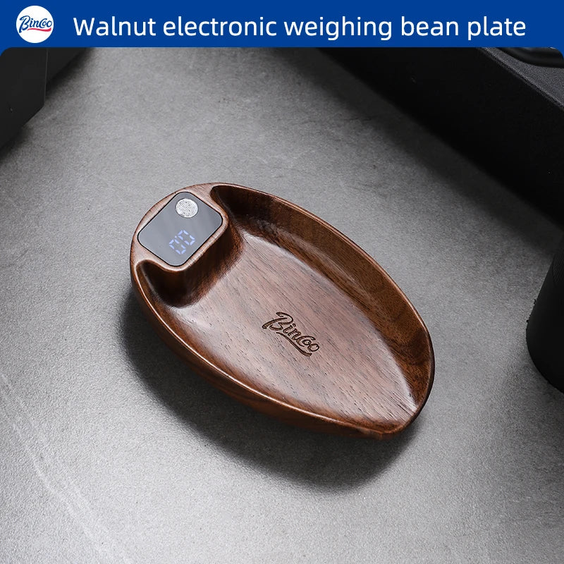 Bincoo Intelligent Coffee Scale (0.1g Precision, 3kg, Rechargeable, Bean Plate)