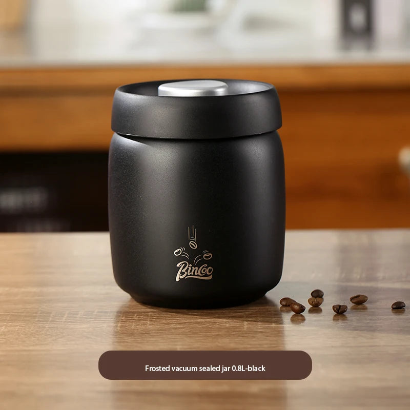 Bincoo 1200ml Vacuum Sealed Coffee Canister