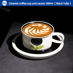 Style Hand-painted Ceramic Coffee Cup